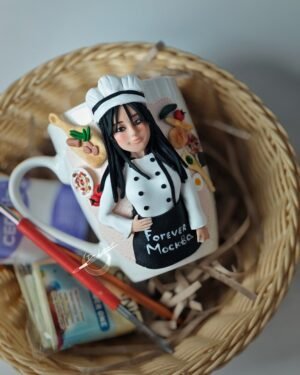 Чаша с полимерна глина за учителка (Копие)