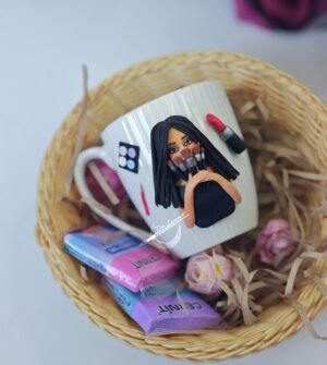 Чаша с  полимерна глина за гримьор