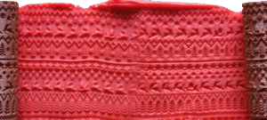 Текстурен ролер за полимерна глина- Коледен мотив