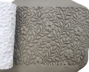 Текстурен ролер за полимерна глина- флорален