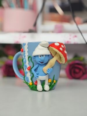 Чаша с полимерна глина "Сид Ленивеца" (Копие)