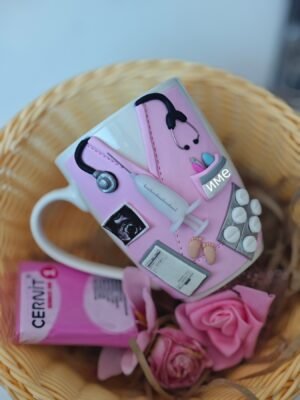 Чаша с полимерна глина "Приятелки" (Копие)