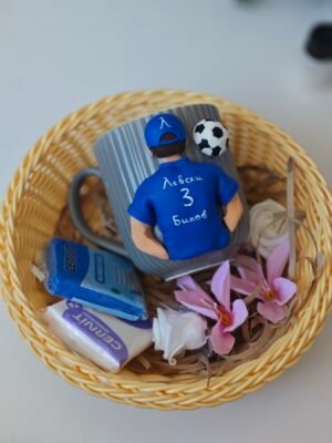 Чаша с полимерна глина за фен на Левски