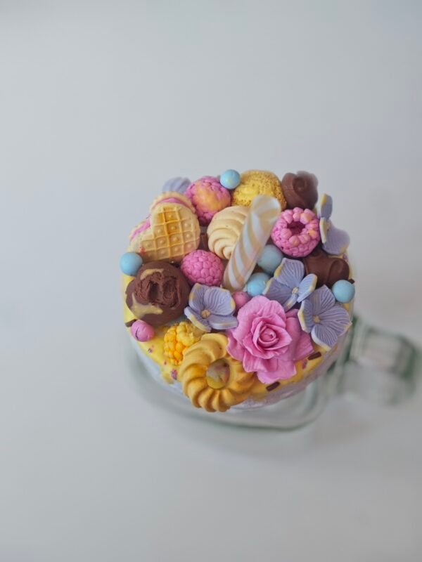 Чаша с полимерна глина " Изкушение"