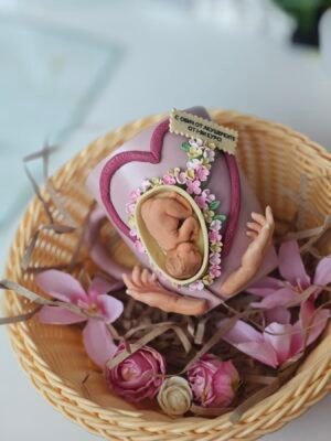 Чаша с  полимерна глина за акушер - гинеколог 2