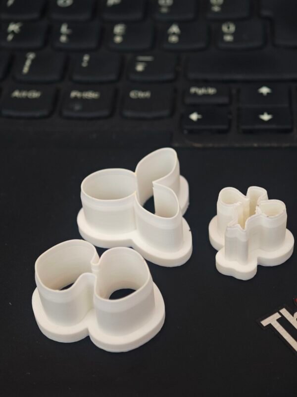 Резец за полимерна глина - орхидея комплект 3бр