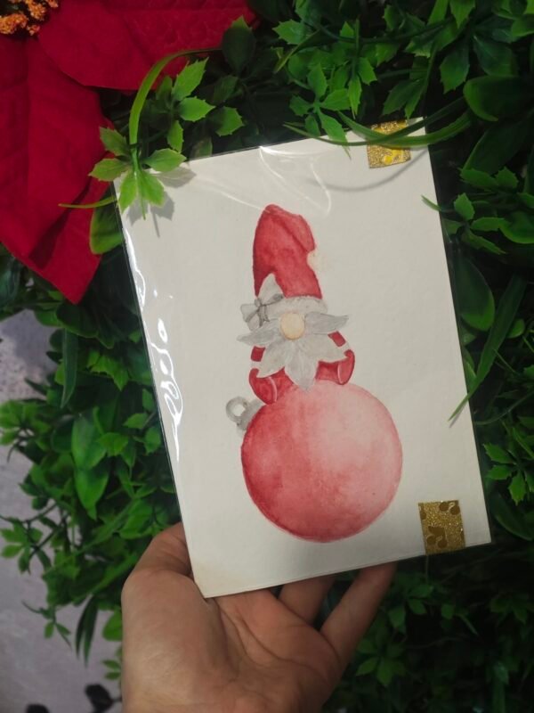 Ръчно рисувани Коледни картички