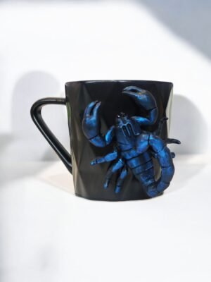 Чаша с  полимерна глина за зодия Скорпион