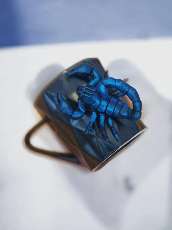 Чаша с  полимерна глина за зодия Скорпион