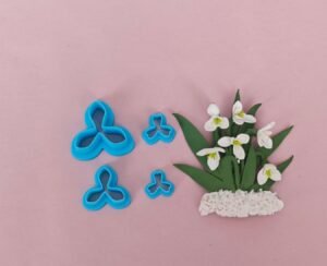 Резец за полимерна глина - Кокиче