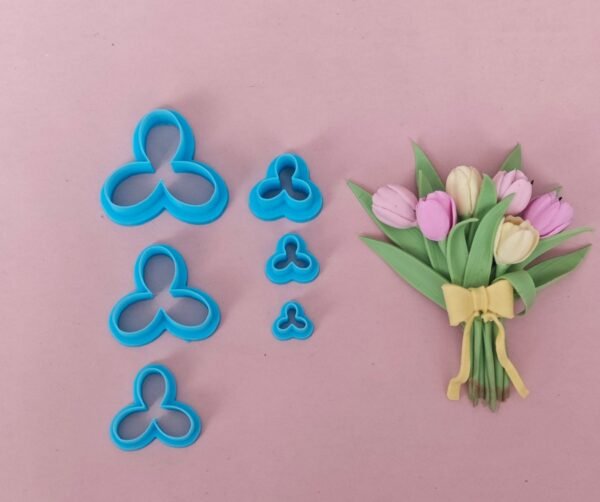 Резец за полимерна глина -  Цвете Лале