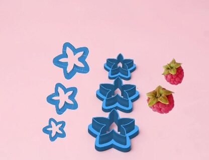 Резец за полимерна глина -  Чашелистче на малина