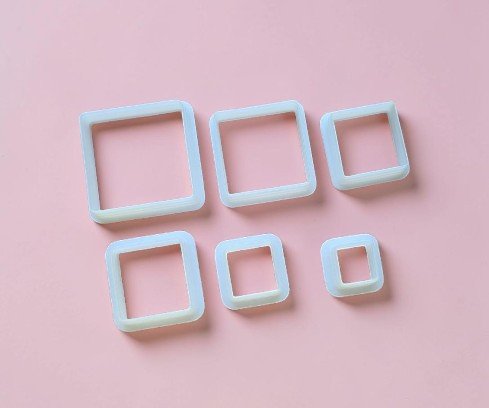 Резец за полимерна глина - Kвадрат