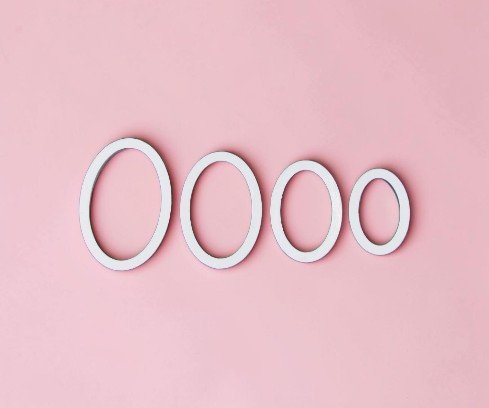 Резец за полимерна глина - Oвал