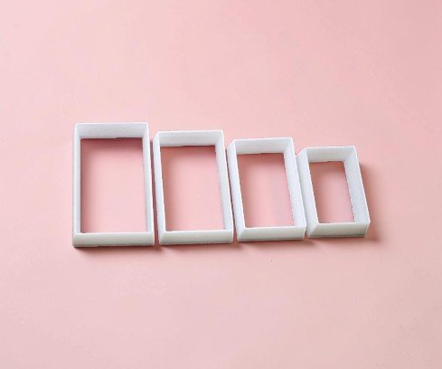 Резец за полимерна глина - Правоъгълник