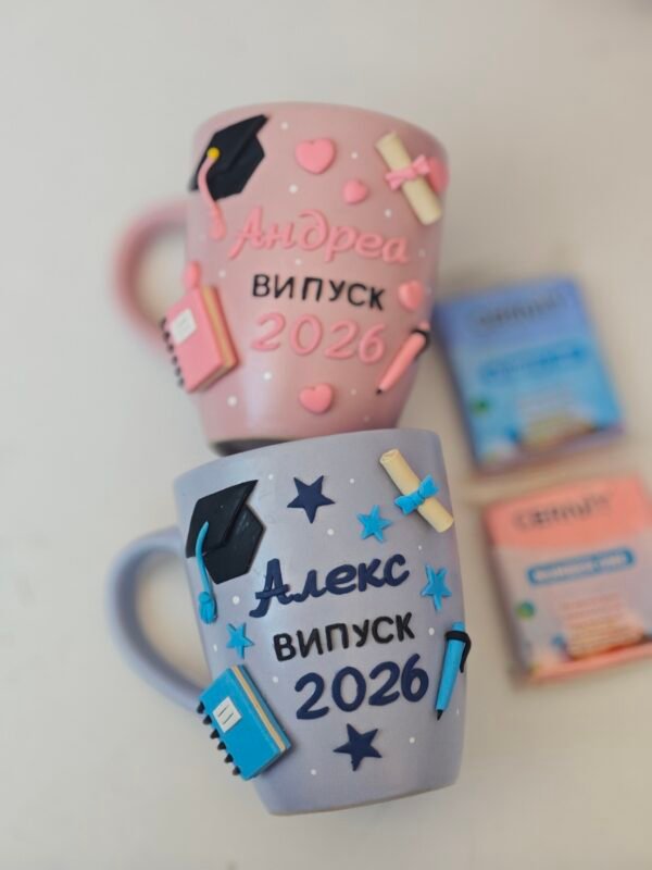 Чаша с полимерна глина за Абитуриент 2