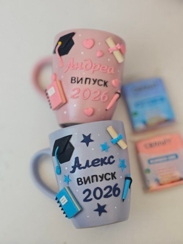 Чаша с полимерна глина за Абитуриент 2