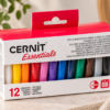 CERNIT ПОЛИМЕРНА ГЛИНА КОМПЛЕКТ ESSENT 12ЦВ Х 25ГР